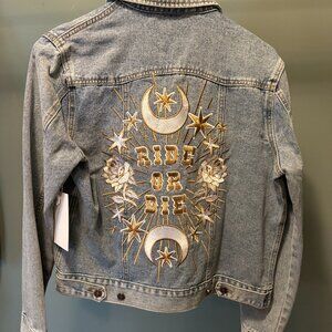 Rue De Seine Ride or Die Denim Jacket!